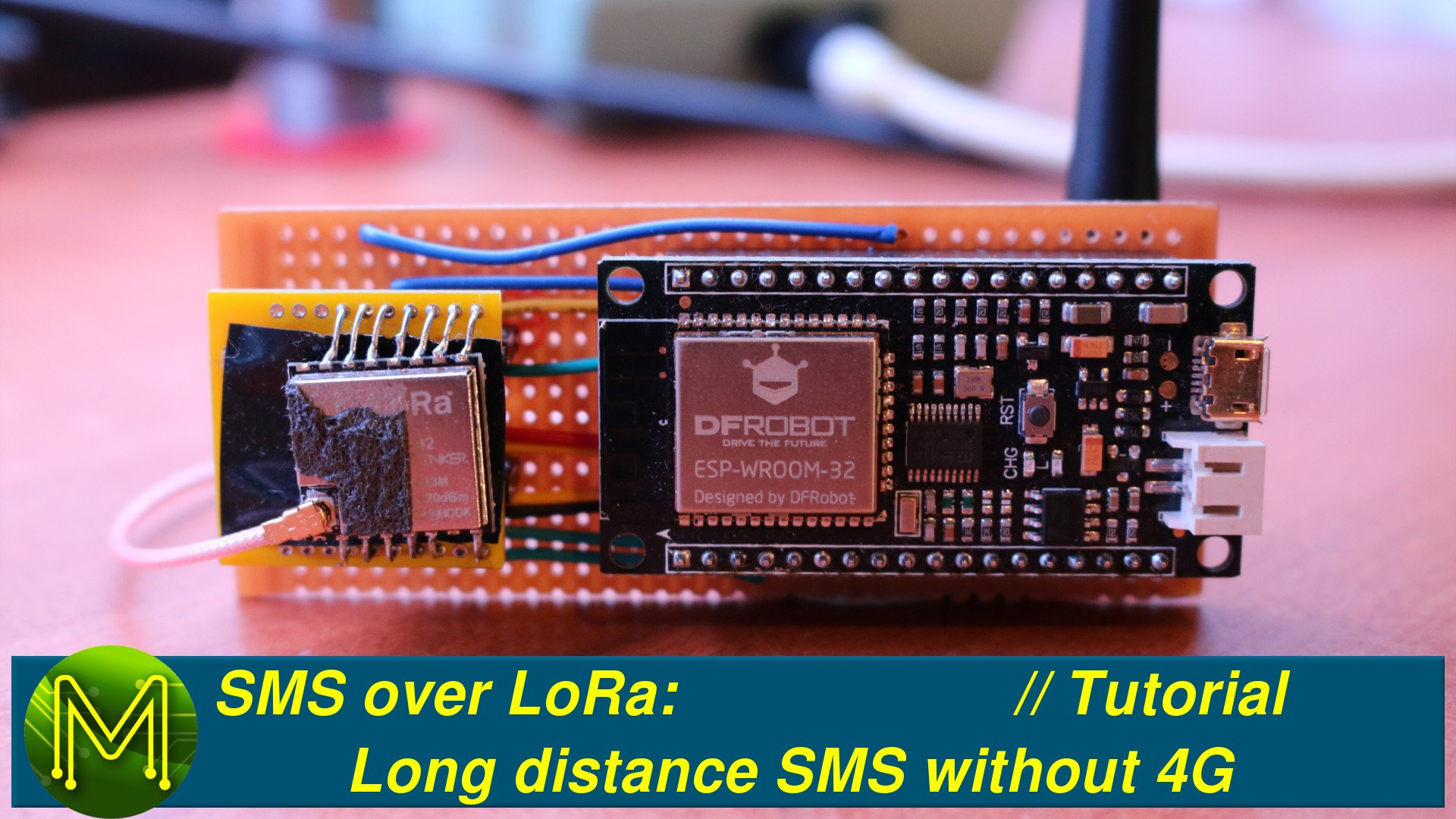 SMS over LoRa: Long distance SMS without 4G // Patron Only