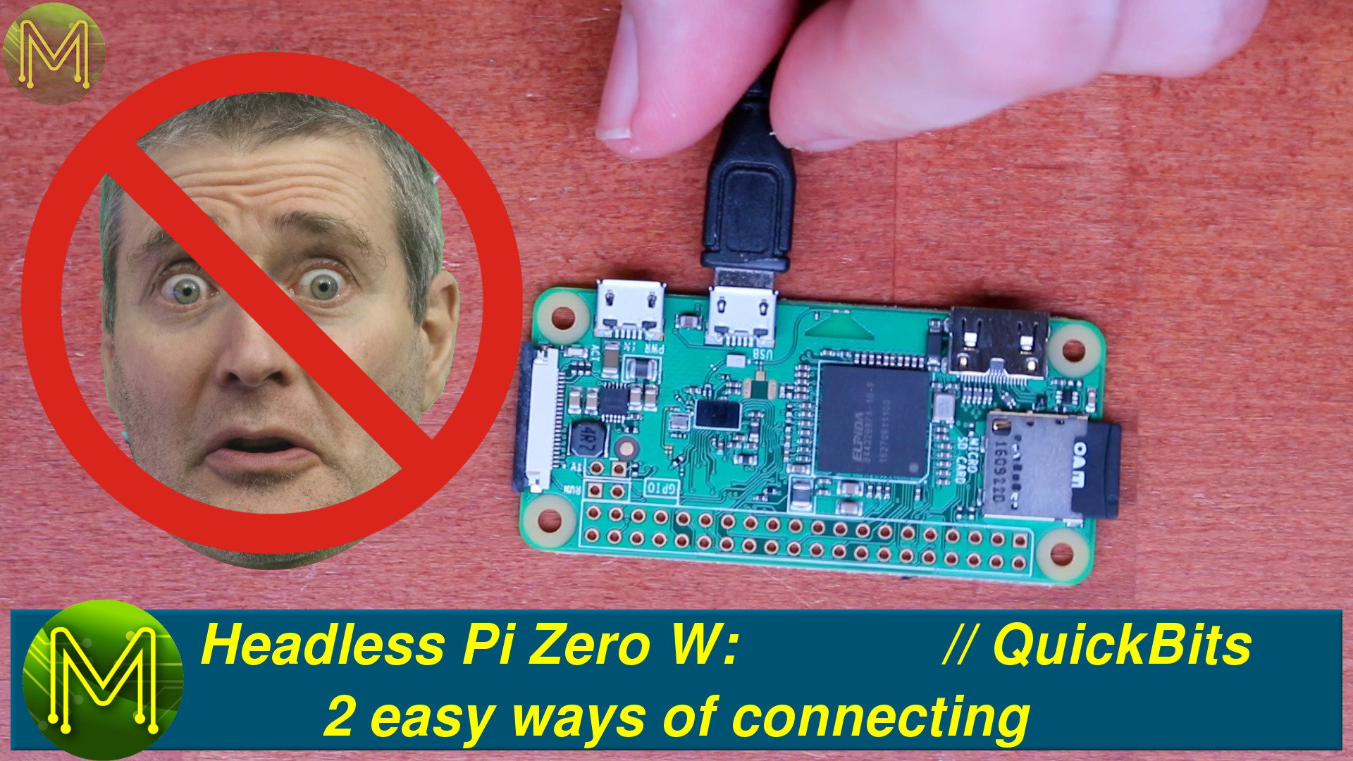 Headless Pi Zero W: 2 easy ways of connecting // Tutorial