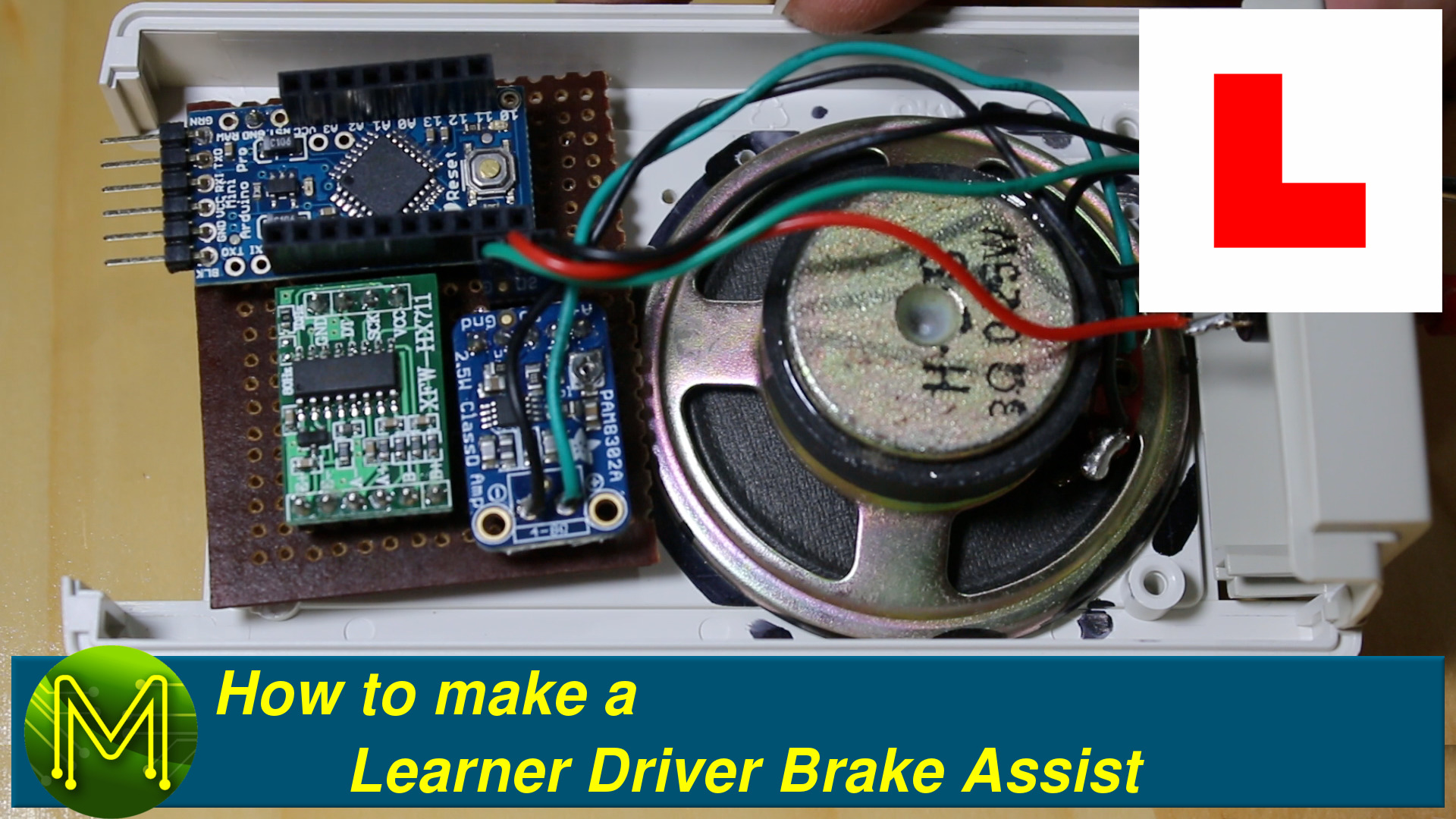 How to make a Learner Driver Brake Assist // Project