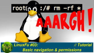LinuxFu #03: Basic navigation and permissions