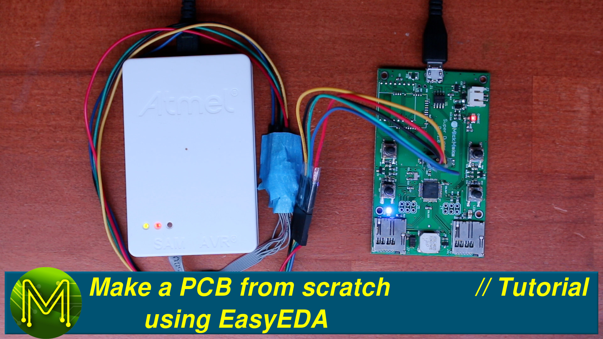 Make a PCB from scratch using EasyEDA // Part 2 // Tutorial