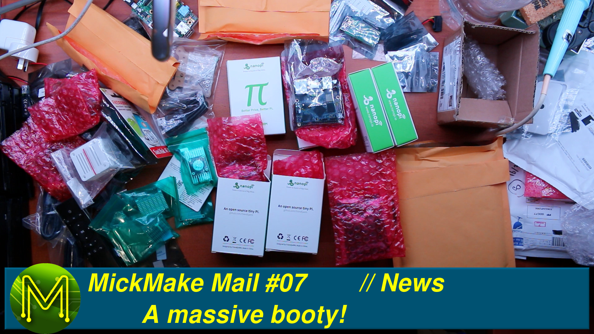 MickMake Mail #07: A massive booty! // News