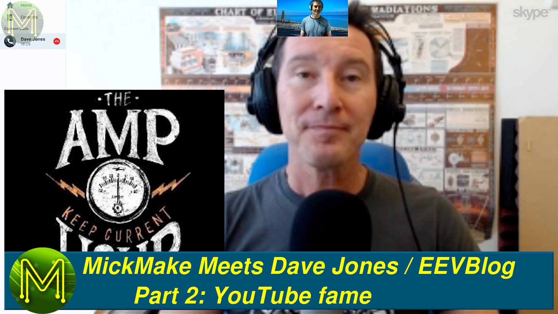 MickMake Meets: Dave Jones / EEVBlog - Part 2: YouTube fame