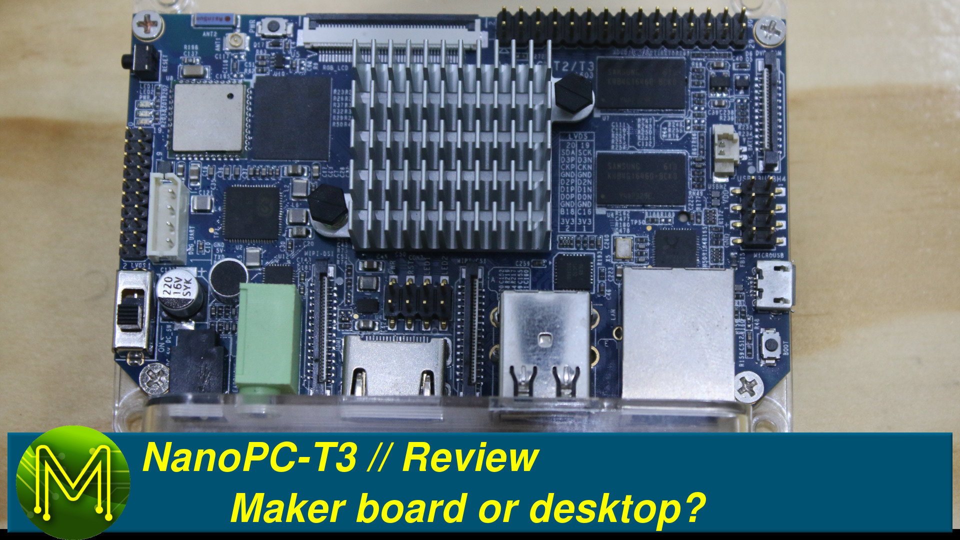 NanoPC-T3: Maker board or desktop? // Review