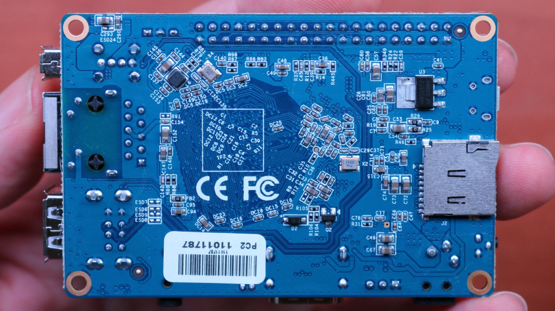 Orange Pi Lite 2/one plus h6 desarrollo Board quad-core 64bit 1gb ddr3 a3ge brazo