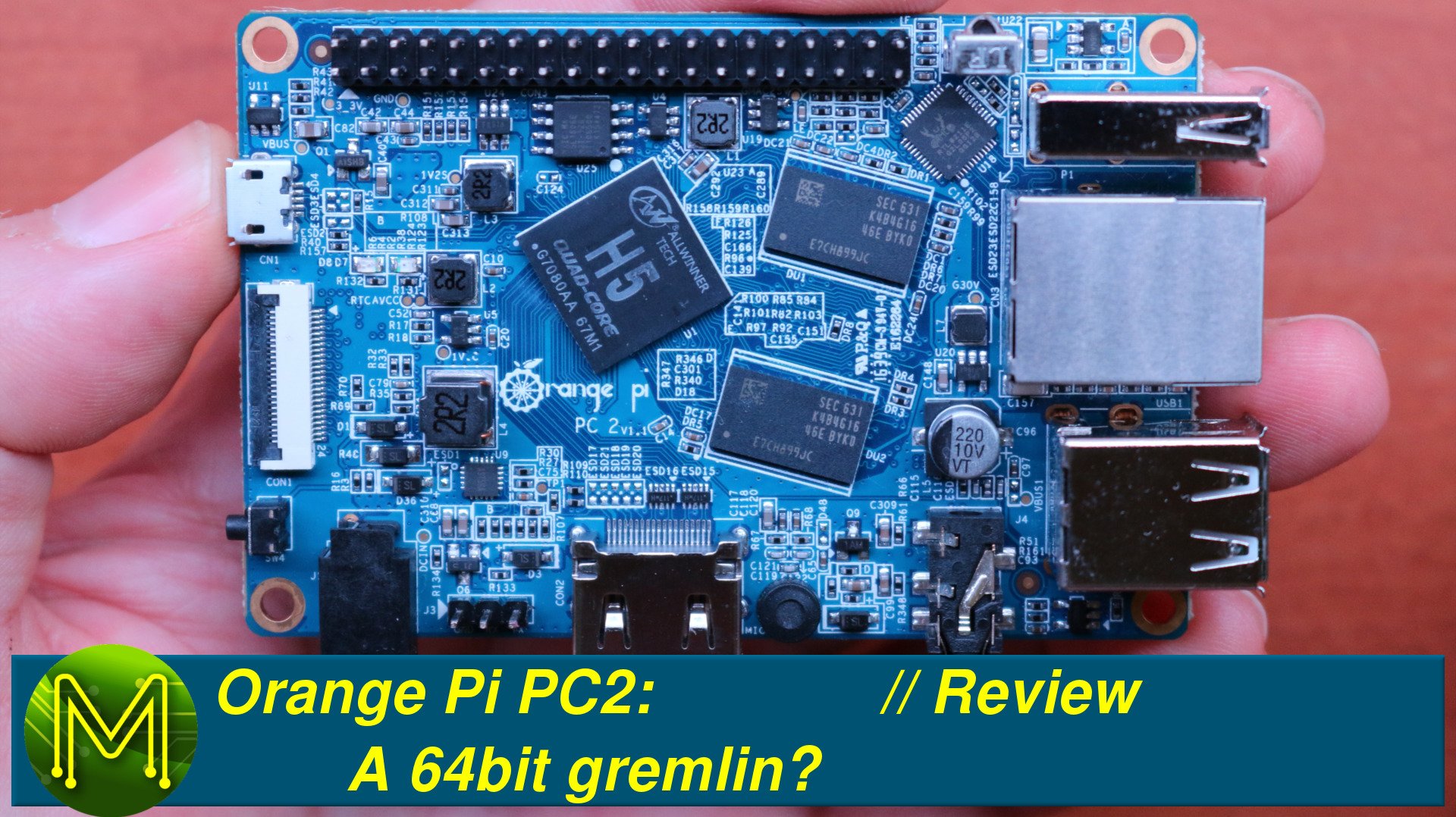 Orange Pi PC2: A 64bit gremlin? // Review