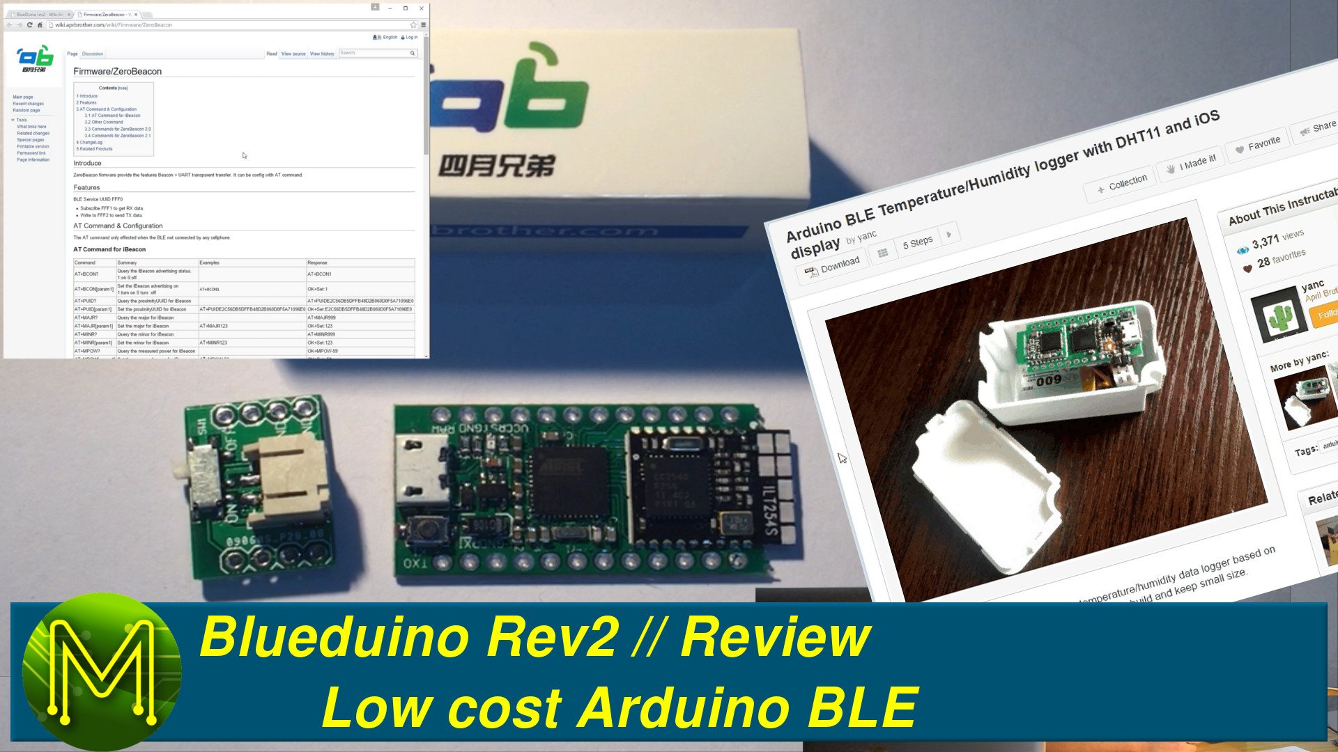Blueduino Rev2: Low cost Arduino BLE // Review