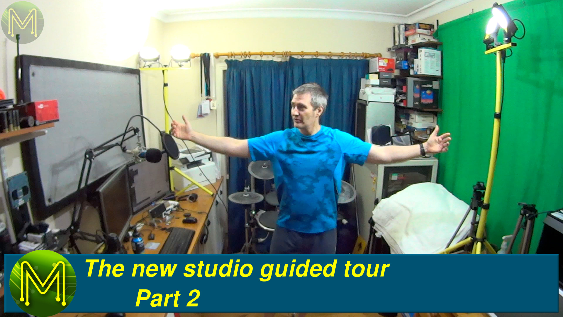 Studio refit, guided tour and a bit of Q&A Part 2. // News