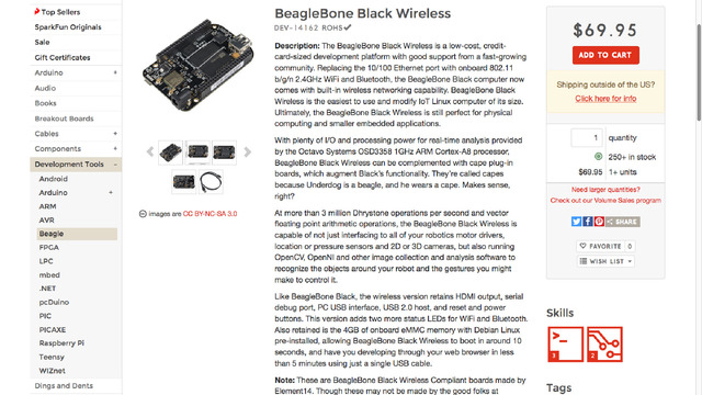 BeagleBone Black Wireless