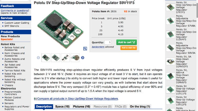 Voltage Regulator S9V11F5