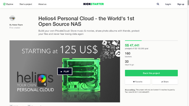Helios4 Personal Cloud