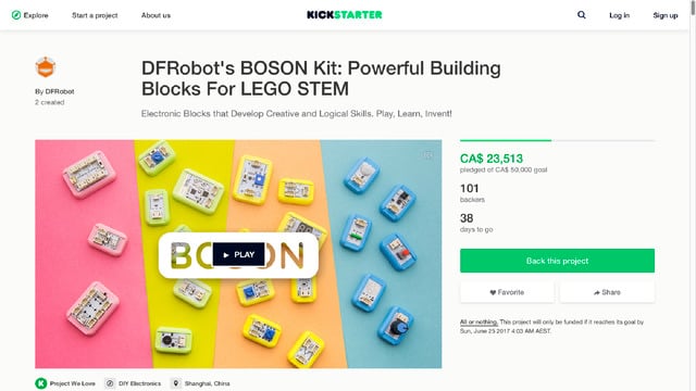 DFRobot's BOSON Kit