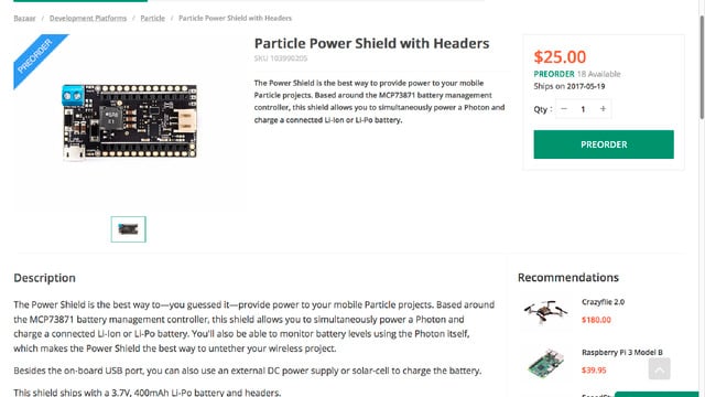 Particle Power Shield
