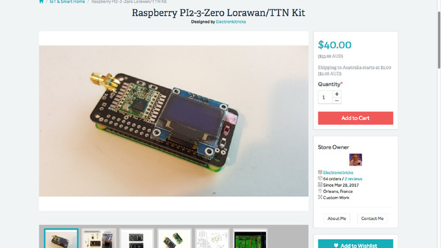 Raspberry PI2-3-Zero Lorawan