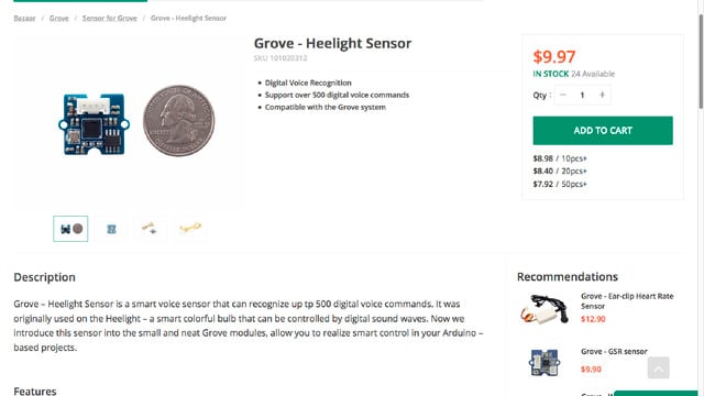 Grove - Heelight Sensor