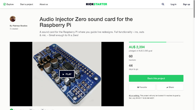 Audio Injector Zero