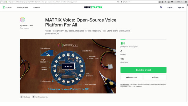 MATRIX Voice: Open-Source Voice Platform For All