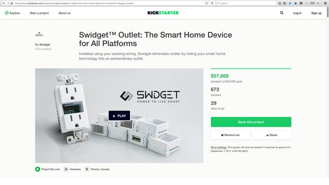 Swidget™ Outlet: The Smart Home Device for All Platforms