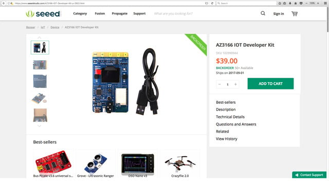 AZ3166 IOT Developer Kit