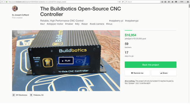 The Buildbotics Open-Source CNC Controller