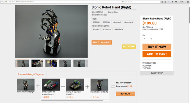 Bionic Robot Hand