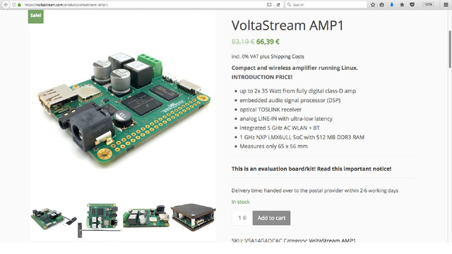 VoltaStream AMP1