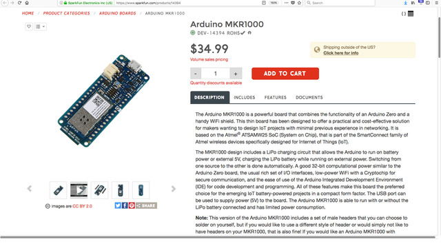 Arduino MKR1000