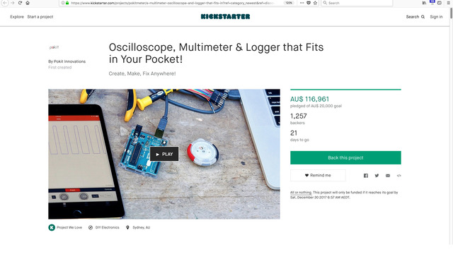 Oscilloscope, Multimeter & Logger that Fits in Your Pocket!
