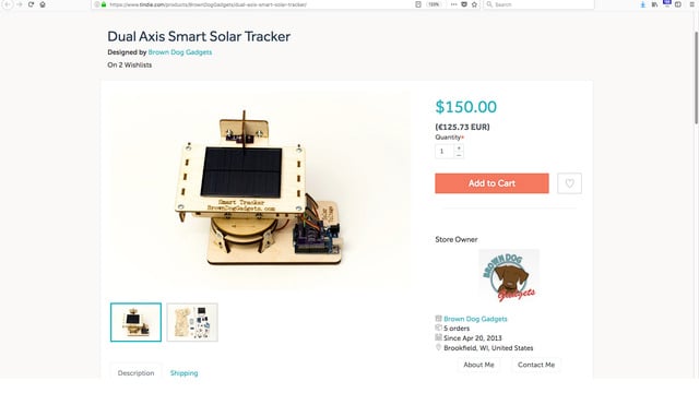 Dual Axis Smart Solar Tracker