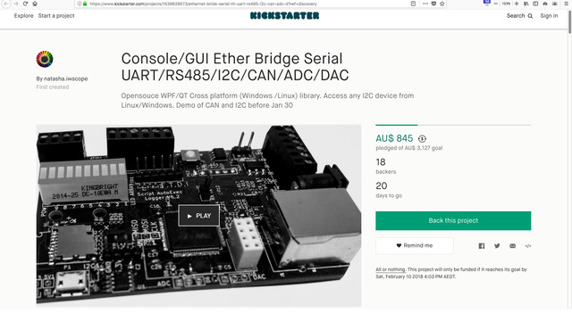 Console/GUI Ether to Serial Bridge
