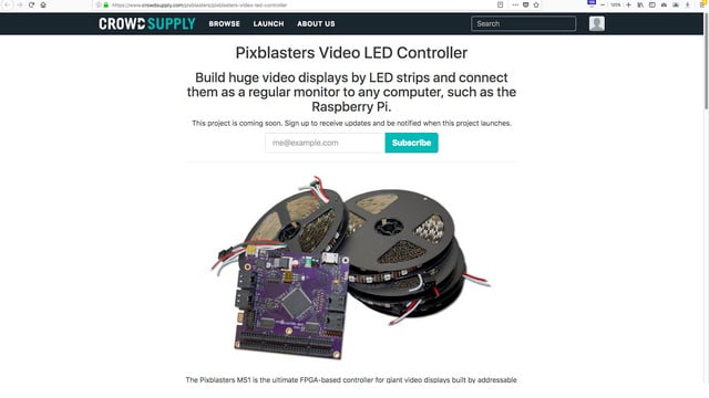 Pixblasters Video LED Controller