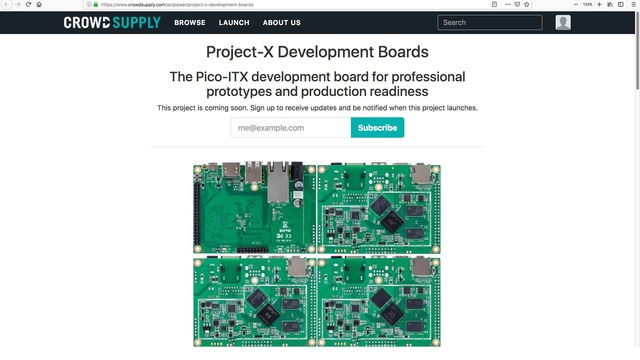 Project-X Development Boards