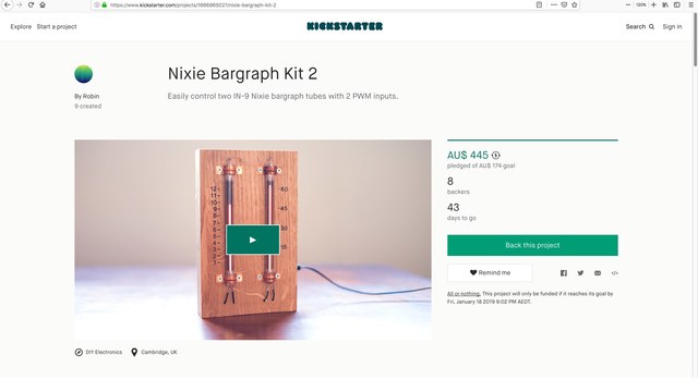 Nixie Bargraph Kit 2