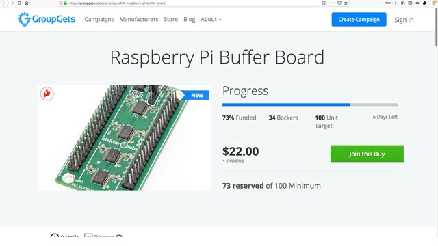 Raspberry Pi Buffer Board