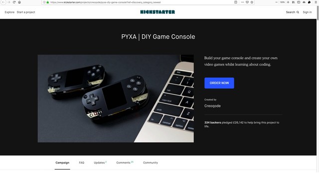 PYXA | DIY Game Console