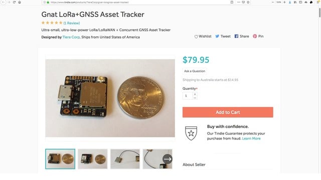 Gnat LoRa+GNSS Asset Tracker