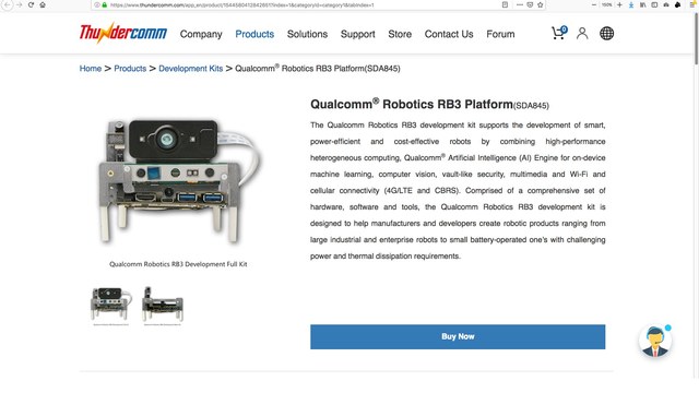 Qualcomm® Robotics RB3 Platform