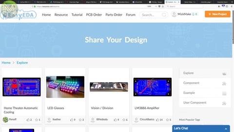 Making A PCB Using EasyEDA. // Review - MickMake - Live. Learn. Make.