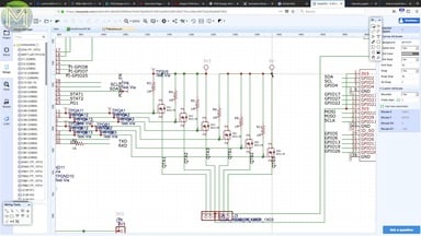 Making a PCB using EasyEDA. // Review - MickMake - Live. Learn. Make.