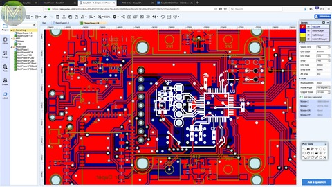 Making a PCB using EasyEDA. // Review - MickMake - Live. Learn. Make.